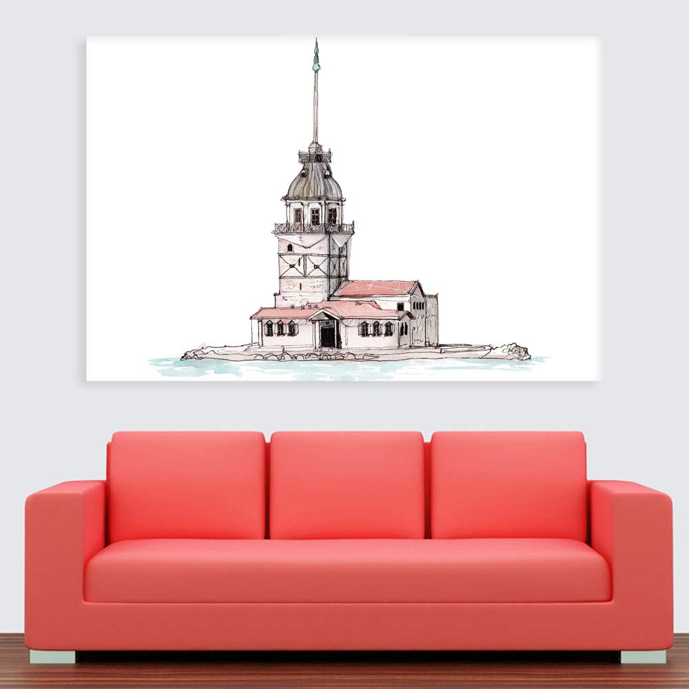 inep-b07hw16t61-unframed-canvas-of-maiden-tower-cityscape-in-matte-earthy-tones-(91x61cm).jpeg